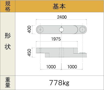 B型（自在R連続基礎）画像