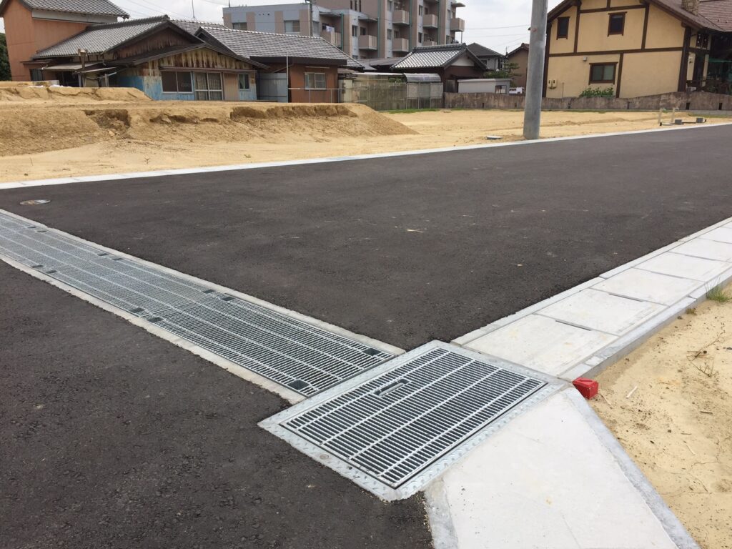 集水桝を小さく出来る『長方形桝』