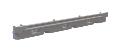 自在R連続基礎 A型 ガードレール付３D