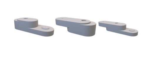自在R連続基礎 A型偏芯 3D単体図