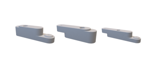 自在R連続基礎 B型 3D単体図