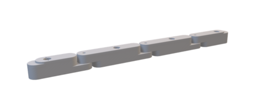 自在R連続基礎 B型 3D連結図