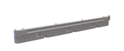 自在R連続基礎 B型 ガードレール付３D