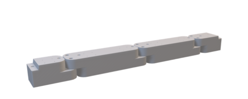 自在R連続基礎 N型 3D連結図