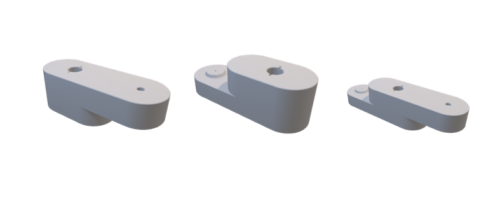 自在R連続基礎 S型 3D単体図
