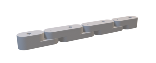自在R連続基礎 S型 3D連結図